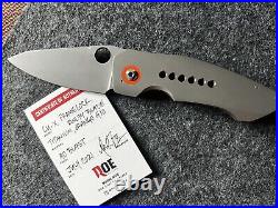 Mark Roe Custom CU-X Knife, Original Owner