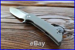 Massdrop x Ferrum Forge Crux S35VN Titanium Frame Lock Folding Knife