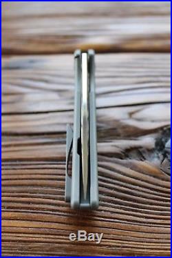 Massdrop x Ferrum Forge Crux S35VN Titanium Frame Lock Folding Knife