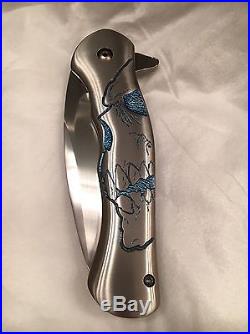 Matt Cucchiara Full Custom Dorado Flipper Knife