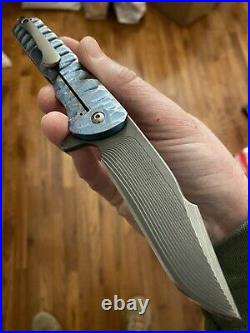 Matt Cucchiara Full Custom Flashbang PROTOTYPE Flipper Folding Knife RARE