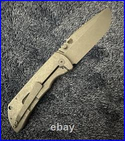 McNees MCN-PM-MAC-2-3.5 Folding Knife Atomic SW Titanium MagnaCut USA BNIB Rare