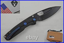 Medford Infraction Knife with S45-VN (PVD) & Ti Handle (PVD) & Ti Hdw (Blu) (503)