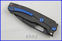 Medford Infraction Knife with S45-VN (PVD) & Ti Handle (PVD) & Ti Hdw (Blu) (503)