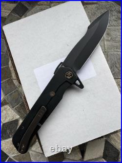 Medford Knife And Tool Gigantes 3V PVD Knife Bronze Hardware With Box And Docs
