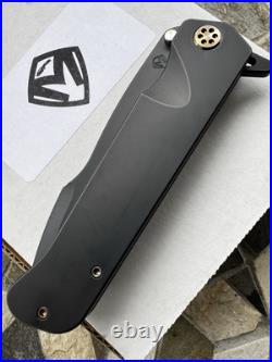 Medford Knife And Tool Gigantes 3V PVD Knife Bronze Hardware With Box And Docs