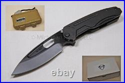 Medford Knife Infraction with S35-VN and Titanium handles (Gun Laser Grip) (130)