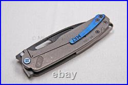 Medford Knife Infraction with S35-VN and Titanium handles Tumbled (215)