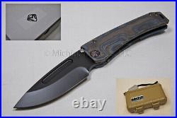 Medford Knife Marauder-H with CPM 3V Drop Pt. & Titanium Hdw (Flamed) (108)