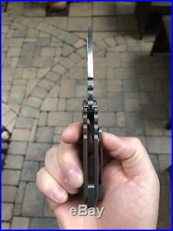 Medford Knife Micro Praetorian Green G-10 & Titanium Frame Lock