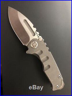 Medford Knife Micro Praetorian Titanium (Tumbled)