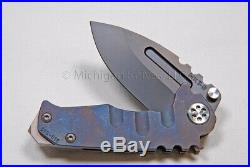 Medford Knife Micro Praetorian with S35-VN and Titanium Handles (flmd/brz) (129)