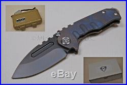 Medford Knife Micro Praetorian with S35-VN and Titanium Handles (flmd/brz) (129)
