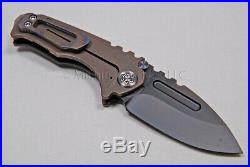 Medford Knife Micro Praetorian with S35-VN and Titanium Handles (flmd/brz) (129)