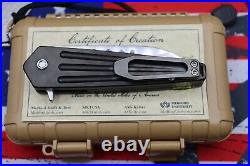 Medford Knife Nosferatu Flipper PVD S35VN