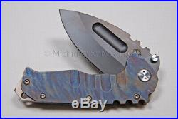 Medford Knife Praetorian T DP with D2 & Titanium Hndl (both sides Flamed!) (146)