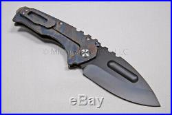 Medford Knife Praetorian T DP with D2 & Titanium Hndl (both sides Flamed!) (146)