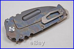 Medford Knife Praetorian T DP with D2 & Titanium Hndl (both sides Flamed!) (146)