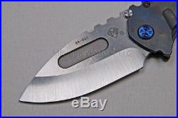 Medford Knife Praetorian T Tanto with CPM S35-VN and Flamed Titanium Hdw (122)