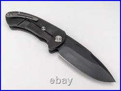 Medford Knife Theseus Frame Lock Folder S35VN Steel Tumbled PVD USA Made