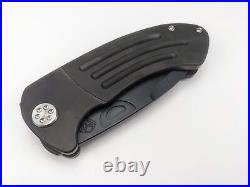 Medford Knife Theseus Frame Lock Folder S35VN Steel Tumbled PVD USA Made