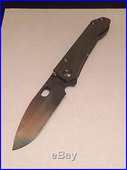 Medford Knife & Tool 187DP D2 Vuclan WithOD Handle & Tumbled Spring