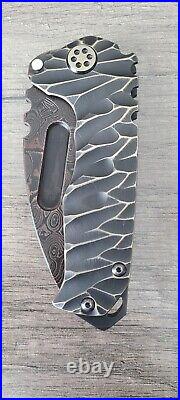 Medford Knife & Tool/MKT Genesis T in? Baker Forge Copper Damascus Raindrop