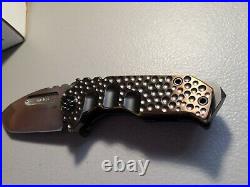 Medford Knife & Tool/MKT Micro Praetorian Ti Vulcan Tanto PVD & RoseCopper