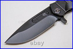 Medford Knife USMC-FF with CPM S35-VN, PVD handles & Titanium HDW (Flamed) (151)