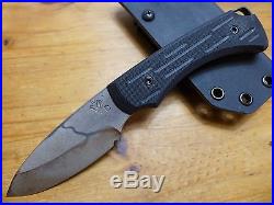 Medford Knife and Tool THE COLONIAL Fixed Blade Vulcan D2 MK90DV-08KB