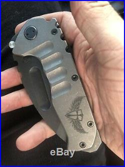 Medford Knives & Steel Flame Collab Special Edition Praetorian T Tanto Knife