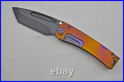 Medford Marauder-H Knife with S45-VN & Ti Hndle (Faced) & Ti Flmd Hdw (533)