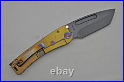 Medford Marauder-H Knife with S45-VN & Ti Hndle (Faced) & Ti Flmd Hdw (533)