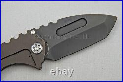 Medford Micro Praetorian T Knife Tanto S35-VN & Titanium Hdw (082)