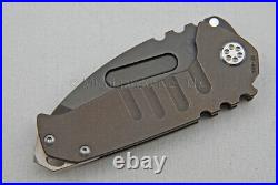 Medford Micro Praetorian T Knife Tanto S35-VN & Titanium Hdw (082)