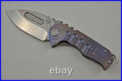 Medford Praetorian Genesis T Knife with S45-VN & Ti Hndl (Flmd) with Ti Hdw (528)