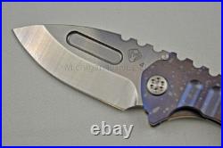 Medford Praetorian Genesis T Knife with S45-VN & Ti Hndl (Flmd) with Ti Hdw (528)