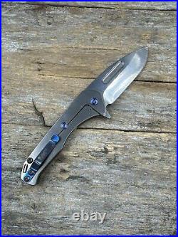 Medford Praetorian Slim Flipper Knife with S45-VN & Ti Hndle & Ti Hdw (497)