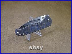 Medford Praetorian Slim Frame Lock Knife Flamed Titanium S35VN Blade New