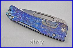 Medford Praetorian Slim Midi Knife with S45-VN & Ti Hndle (Flm) & Ti Hdw (522)