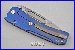 Medford Praetorian Slim Midi Knife with S45-VN & Ti Hndle (Flm) & Ti Hdw (522)