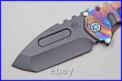 Medford Praetorian T Knife with S35-VN & Ti Handles with Ti Hdw (Flmd) (336)