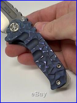 Medford Praetorian TI MICRO. 260 thick blade custom sculpted RARE Knives Tool