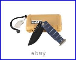 Medford USMC FF Framelock Blue Titanium Folding KNIFE NEW in box never used Medford USMC FF Framelock Blue Titanium Folding KNIFE NEW in box never used