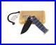 Medford USMC FF Framelock Blue Titanium Folding KNIFE NEW in box never used