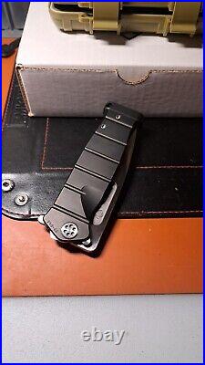 Medford Usmc Fighter Flipper Folding Knife / Pvd / 3v Satin Blade