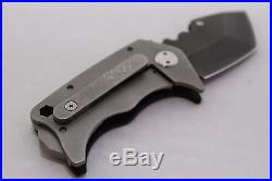 Medford knive and tool panzer d2 black pvd g-10