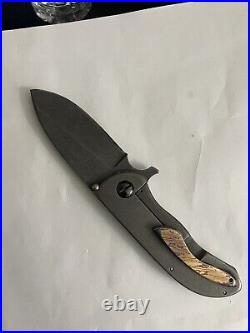Medina Custom Knives Lionwerks X Ironwood Bladeworks Custom Folding Knife