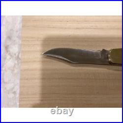 Michael Prater Custom Knife Turquoise Handle D2 Steel Blade Collectible