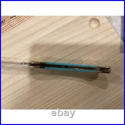 Michael Prater Custom Knife Turquoise Handle D2 Steel Blade Collectible